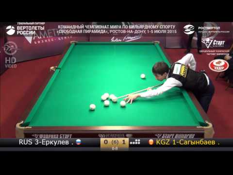 Еркулев/Горыславец RUS 3 - KGZ 1 Сагынбаев/Лепшаков КЧМ2015
