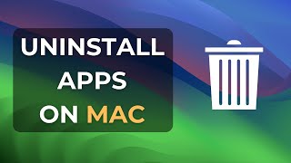 How to Uninstall Apps on Mac? | Delete Apps on Macbook (MacOS Sonoma)