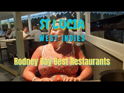 St Lucia vlog: Matthews  and Jacques Waterfront Dining.
