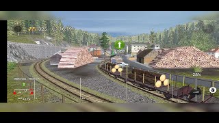 Wood Transporter in Alpine Lake 2: long haul Part 3: Trainz Simulator 3