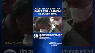 Siap Membela Diri, Kuat Ma'ruf Bakal Bantah Bawa Pisau Sampai di TKP Rumah Duren Tiga