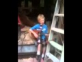 10 year old sings feeling groovey