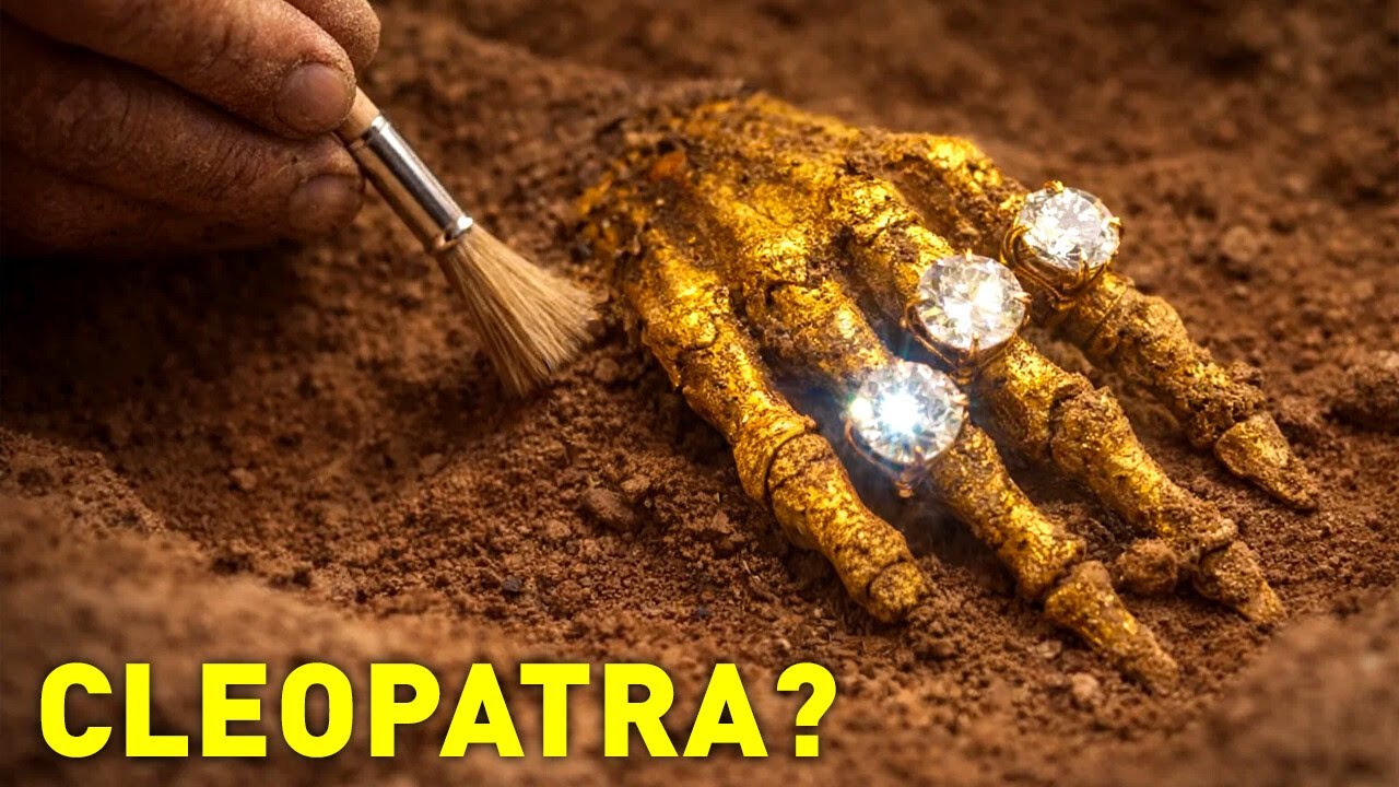 They Found a GOLD-COVERED MUMMY — Could This Be Cleopatra?
