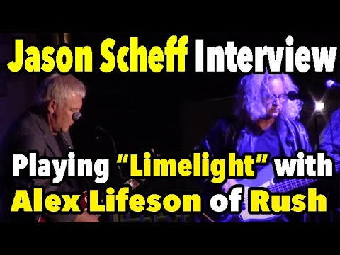 That Time Jason Scheff Joined Rush's Alex Lifeson On Stage