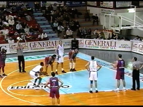 A2 2000/'01 B. Marche Fabriano Basket - Progresso Castelmaggiore 90-70