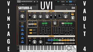 Video thumbnail for Vintage Vault 4 (Official Review) // New Synth and Drum Machine Collection from UVI by Curt Buell