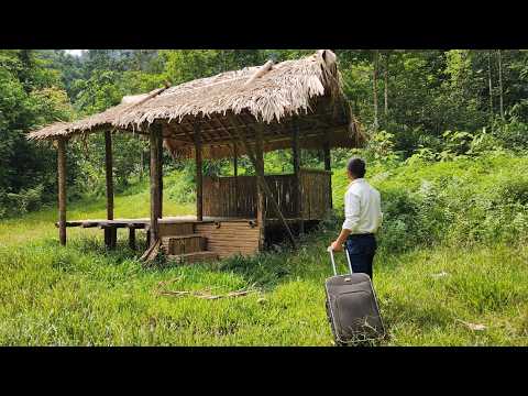 Starting a new life by leaving the city to live in the forest / ATIMELAPSE