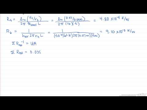 Surface Temperature for a Cylindrical Pipe