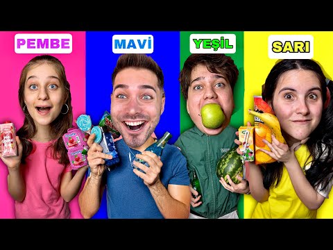 TEK RENK SAHUR YAPTIK!🌈