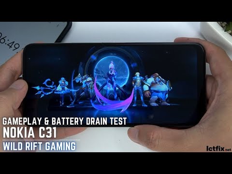 Nokia C31 test game League of Legends Wild Rift | Unisoc SC9863A, 4GB RAM
