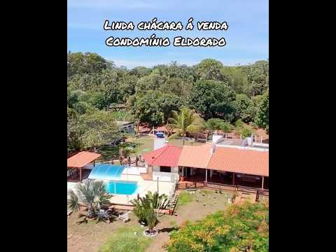 Chácara á venda no Condomínio Eldorado Uberlândia Minas Gerais!  Mais informações pelo 34996890950