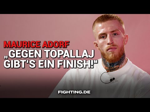 "Er unterschätzt mich sehr!" | Maurice Adorf Interview | NFC 11 - Fighting