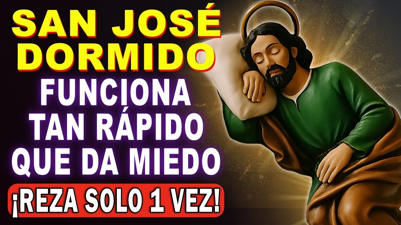 💖ORACIÓN QUE NUNCA FALLA A SAN JOSÉ DORMIDO🙏 tres peticiones Urgentes