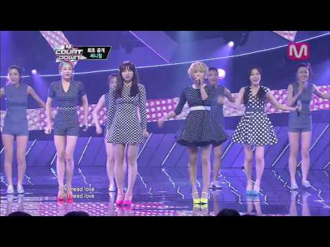 써니힐_만인의 연인 (Darling of All Hearts by Sunny Hill@M COUNTDOWN 2013.6.20)