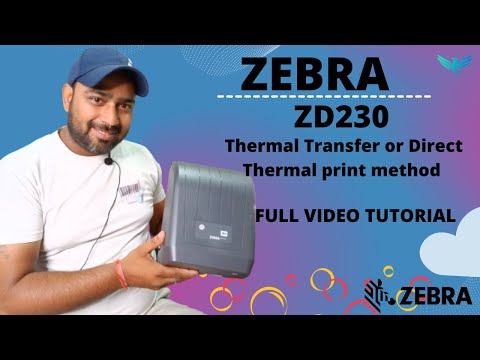 Zebra Zd230 Barcode Label Printer
