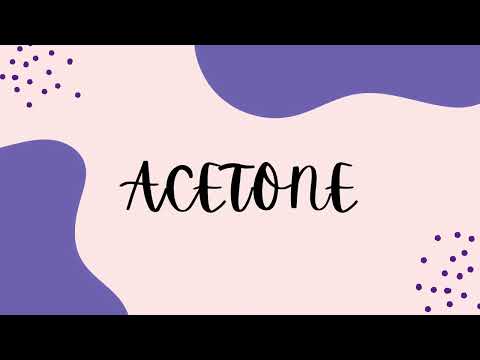 Acetone