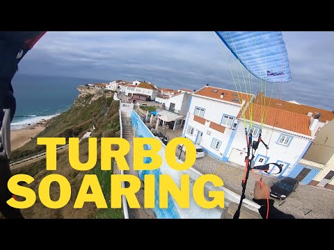 Epic Turbosoaring session at Nazare | Little Cloud Supergoose