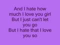 Hate that i love you *lyrics* 
