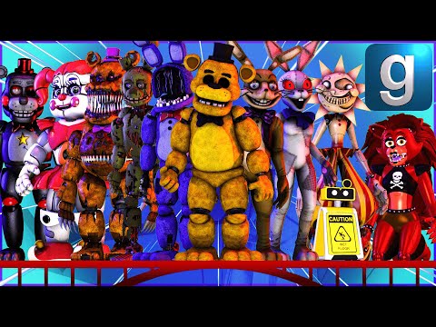 Gmod FNAF | FNAF On A Bridge! [Part 10]