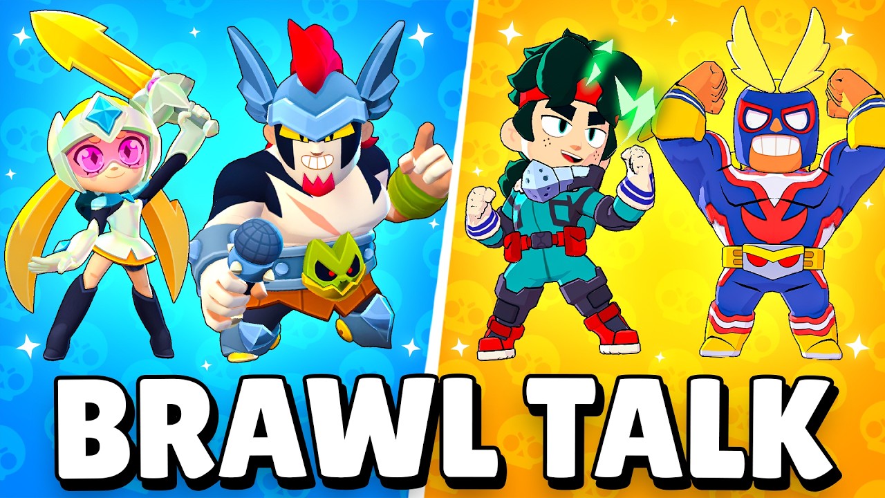 BRAWL TALK con *3 NUEVOS BRAWLLERS* Y *NUEVA COLABORACION* en BRAWL STARS
