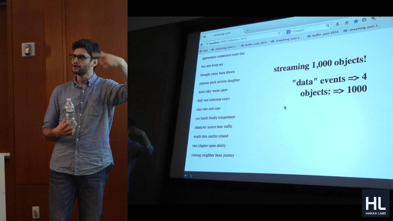 Tech Talk by Tom Buchok - Streams in a Browser - YouTube