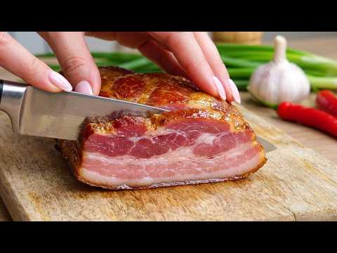 🥓Bacon without an oven! Only 10 minutes! Grandma showed me this trick.