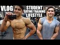 Day In The Diet, Gym And Life | Student Bodybuilding Vlog