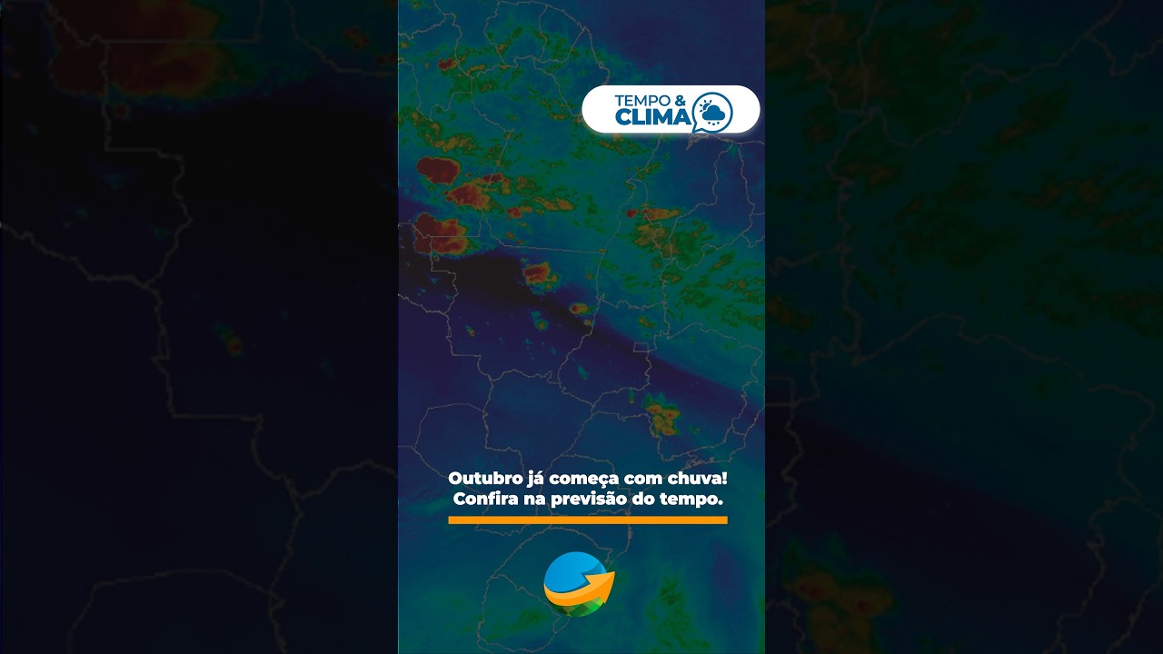 Prepare o guarda-chuva: outubro começa molhado