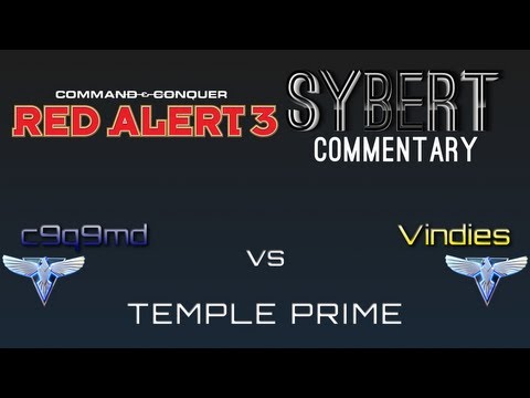 c9q9md[A] vs Vindies[A] - Temple Prime - Red Alert 3