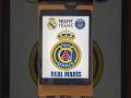 REAL MADRID vs PSG ⚽️ MBAPPÉ FOOTBALL TEAMS 🔥 #football #futbol #mbappe #realmadrid #psg #paris
