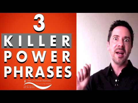 3 Killer Magic Power Phrases for Work | Professional Communication Skills Training Courses & Videos