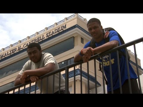 Taj Griffin, Chuma Edoga - Powder Springs - Highlights/Interviews