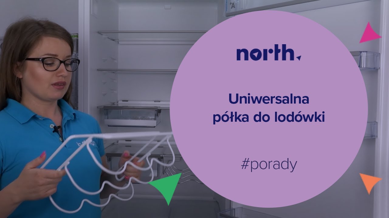 Uniwersalna półka na butelki do lodówki