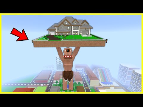 TEPEGÖZ KOCAMAN OLDU EVİ TUTUYOR! 😱 - Minecraft