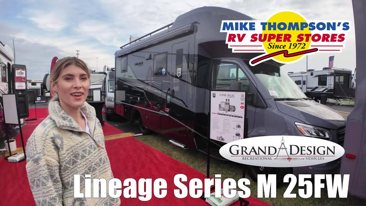 A photo of this 2026 Grand Design Lineage Series M 25FW