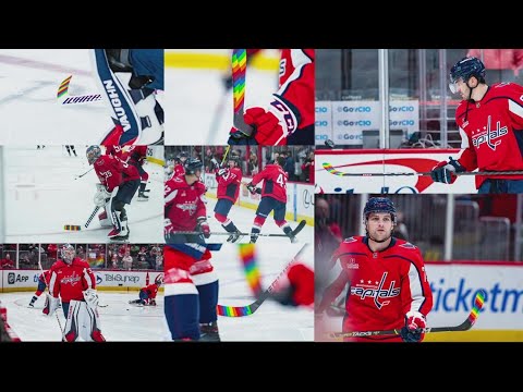 Caps host 7th Pride Night game | Get Uplifted