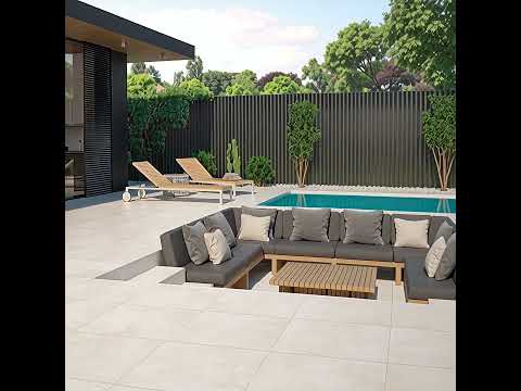 Dalle extérieur Max 2.0 Grège R11 60x60 cm