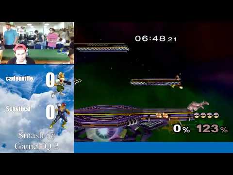 Smash@GameHQ 2 Winners Quarters - Schythed (Captain Falcon) vs. cadenville (Fox)