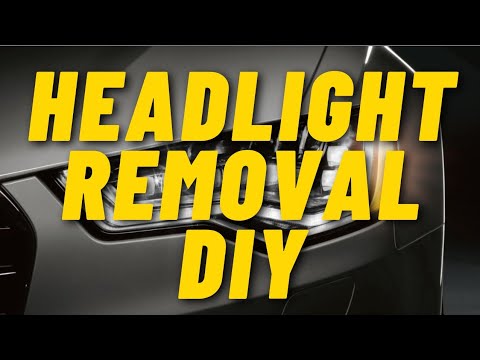 C7 Audi A6/A7 Headlight Removal DIY | 2012-2018