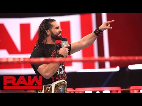Seth Rollins vows to turn Dean Ambrose's life into a "living hell": Raw, Oct. 29, 2018