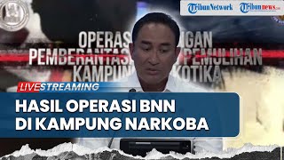 Konpers Hasil Operasi Gabungan Pemberantasan Kampung Narkoba, Aparat Ungkap Langkah Penegakan Hukum