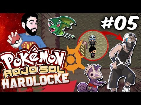 Pokémon Rojo Sol Hardlocke Ep.5 - KECLEON DE ALOLA, ZUBAT DE ALOLA Y EL TEAM SKULL