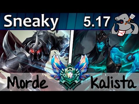 Sneaky - Mordekaiser/Nautilus vs Kalista/Thresh - ADC - Diamond S5 | 328