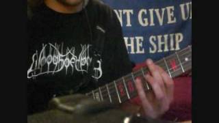 Woods of Ypres - Guitar Cover - Distractions of Living Alone