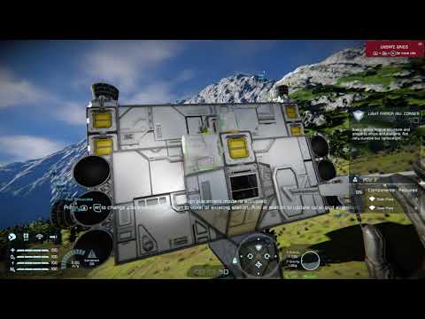 Space Engineers Xbox: Tutorial 90 - Large Grid Ship Design 3