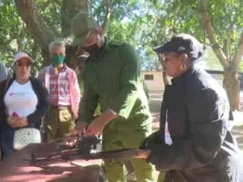 Muestran preparación combativa en ejercicio de defensa territorial en Cienfuegos