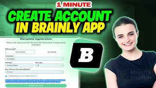 How to create account in Brainly app 2024 (Quick & Easy)