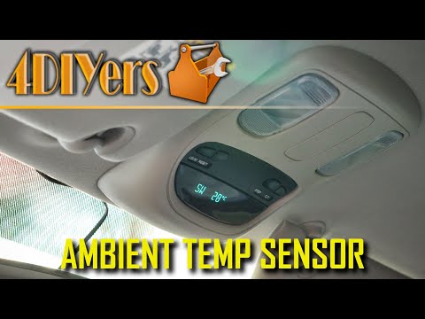 How to: 02-08 Dodge Ram Ambient Air Temperature Sensor Testing and Replacement