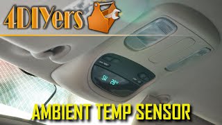 How to: 02-08 Dodge Ram Ambient Air Temperature Sensor Testing and Replacement