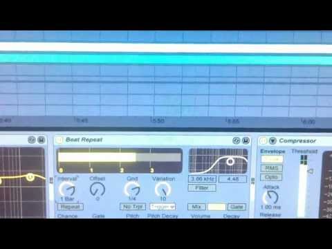 Basic beat repeater for dub step